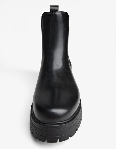 Bottine détail élastique