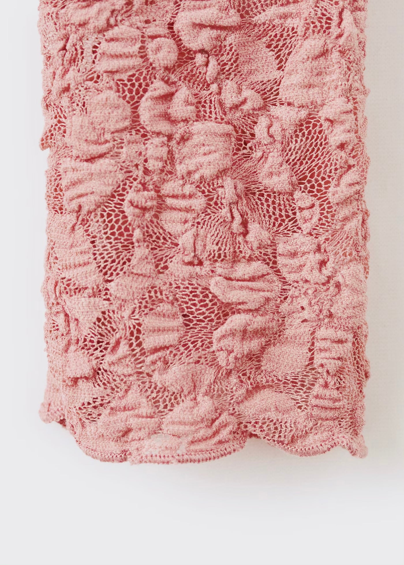 T-shirt Dentelle Col Montant