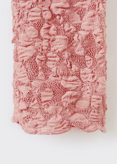 T-shirt Dentelle Col Montant