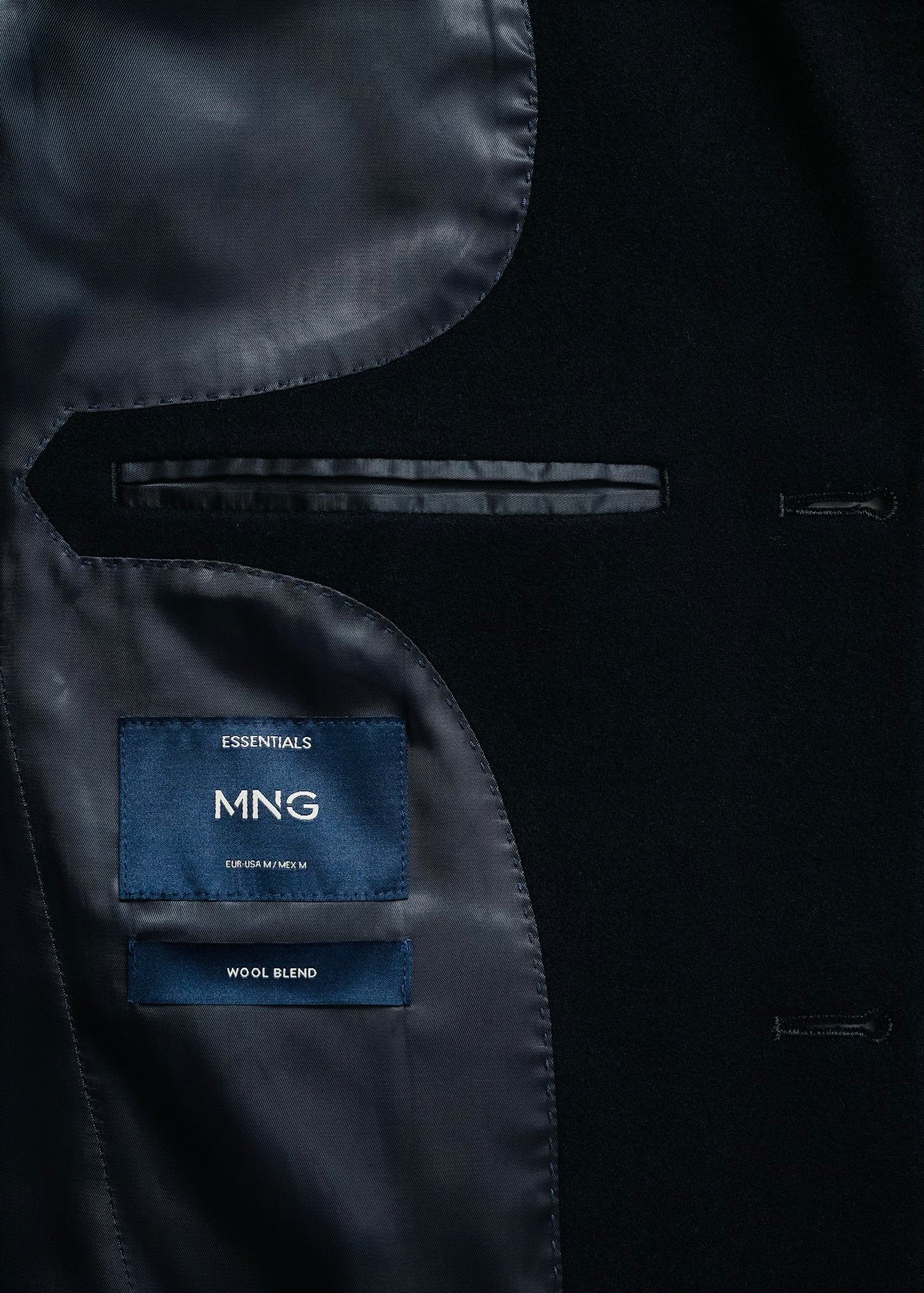 Manteau long en laine