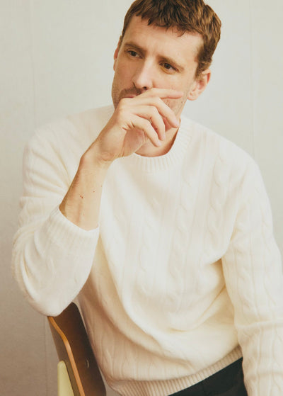 Pull 100% coton tressé Collection Casper Ruud x