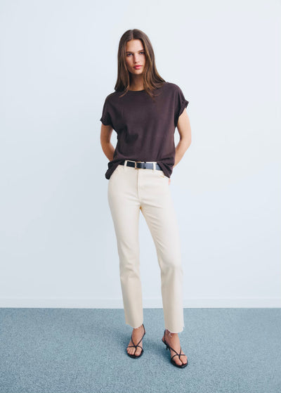 Jean Sienna Flare Crop