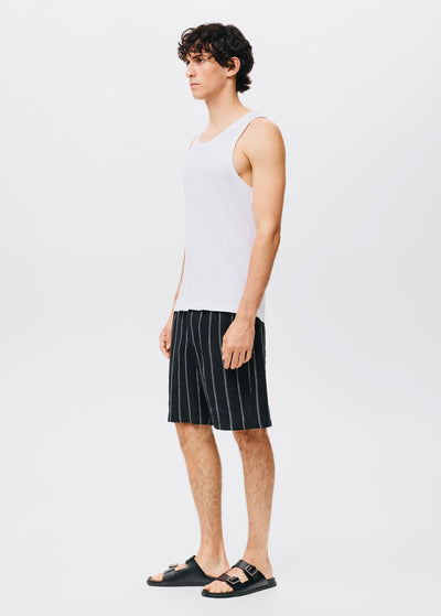 Débardeur Côtelé Slim Fit