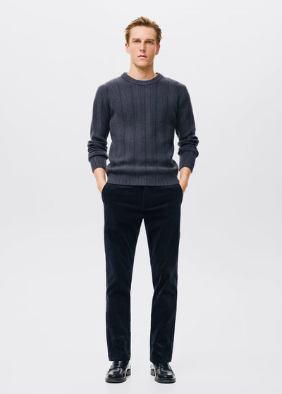 Pantalon Velours Côtelé Slim-Fit