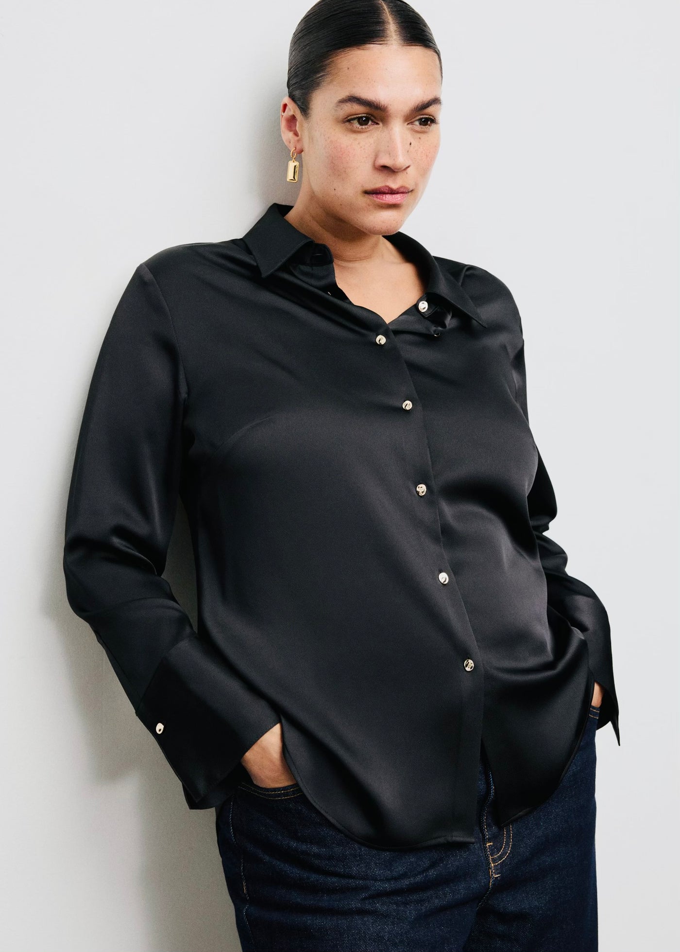 Chemise à Imprimé Abstrait