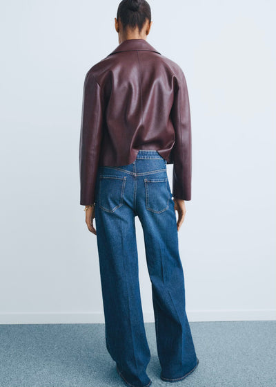 Jean Large Taille Haute