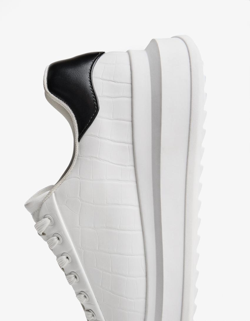 Baskets à Semelle Épaisse