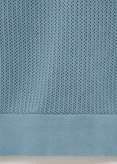 Polo Maille Ajourée Coton