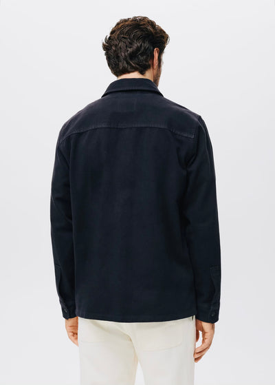 Surchemise en jean à poches