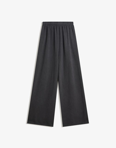 PANTALON JOGGER FIT EN MOLLETON À STOPPERS