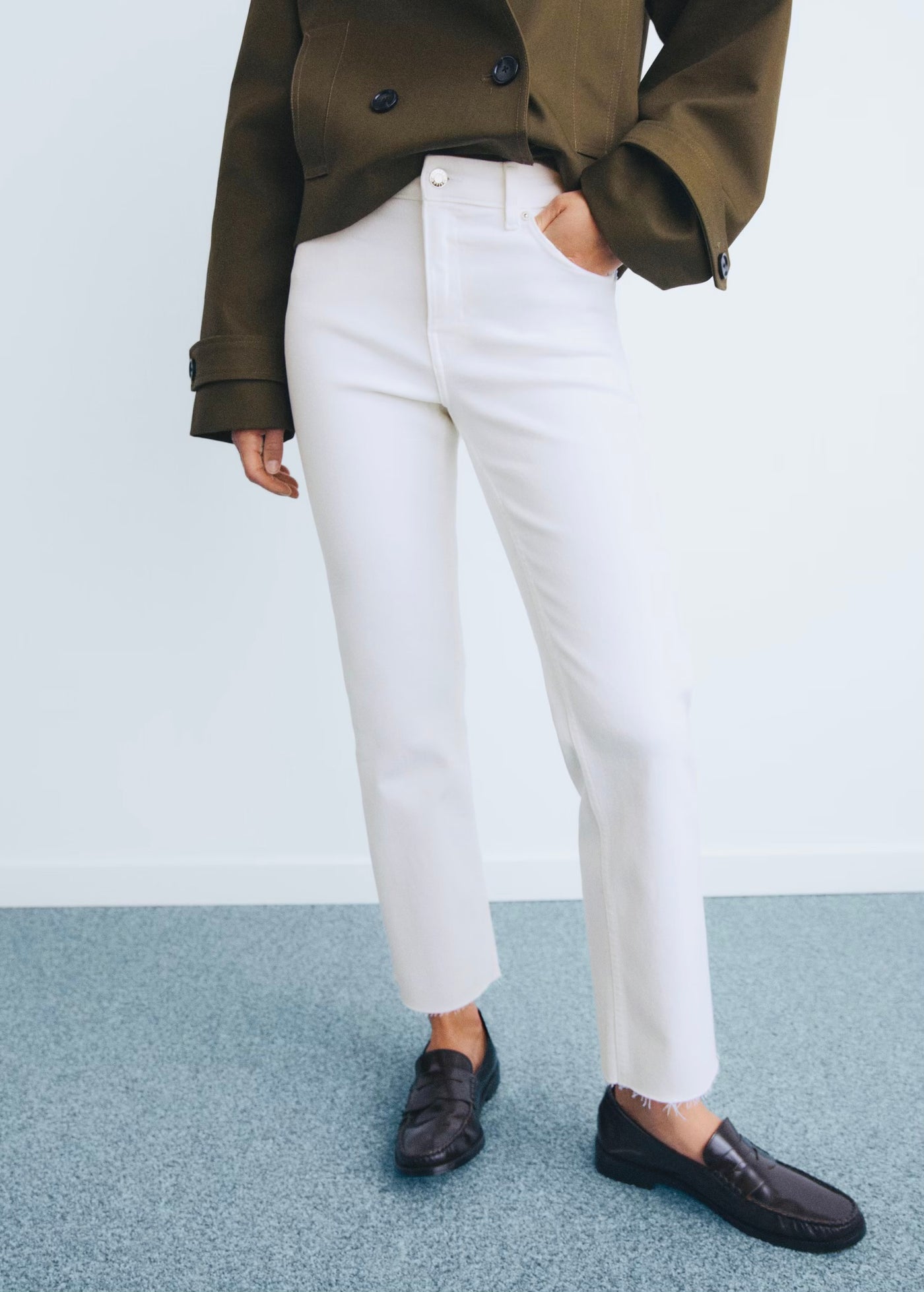 Jean Sienna Flare Crop