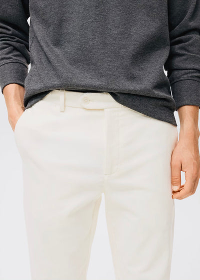 Pantalon Regular Fit Coton Velours Côtelé