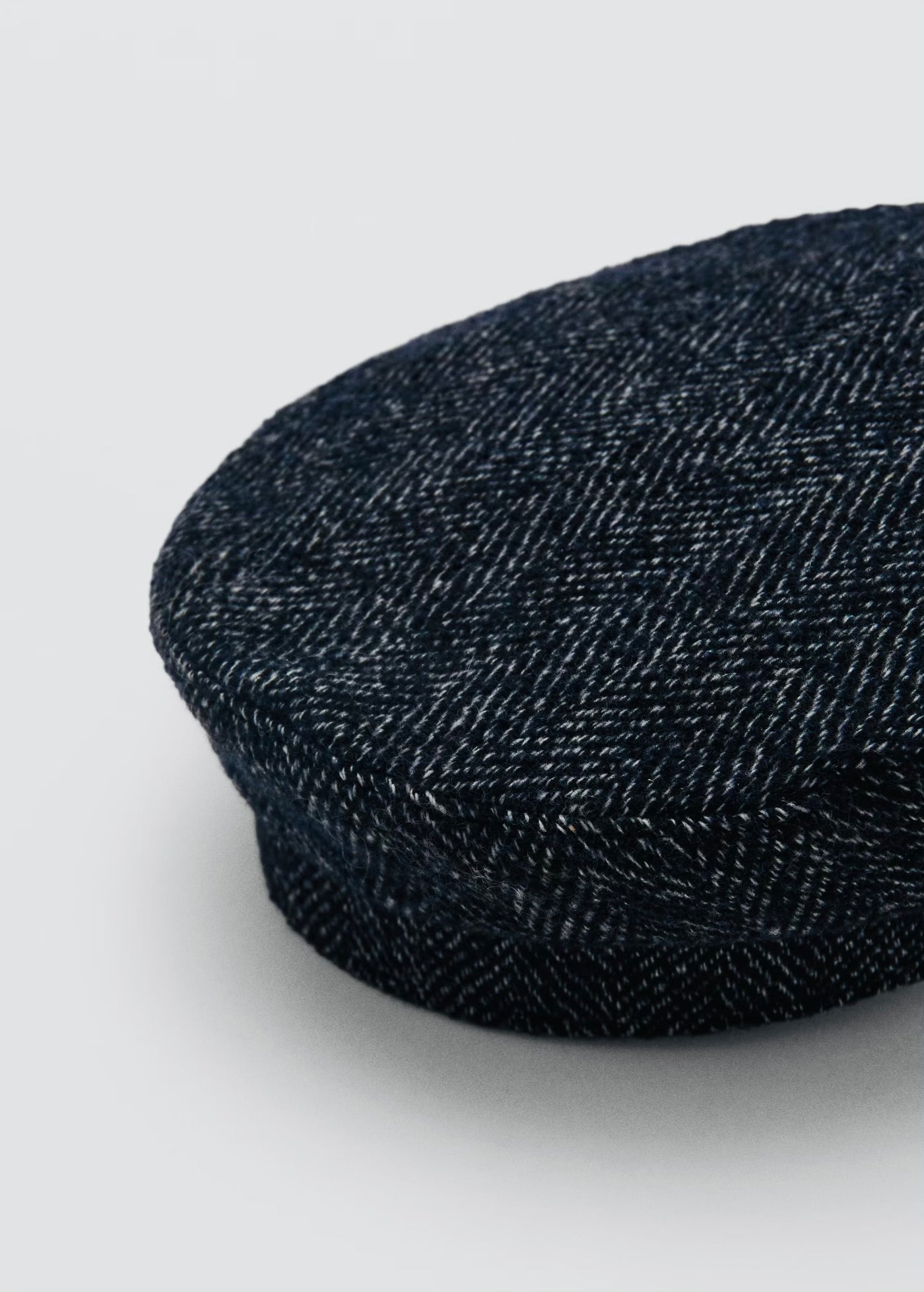 casquette baker laine mélangée