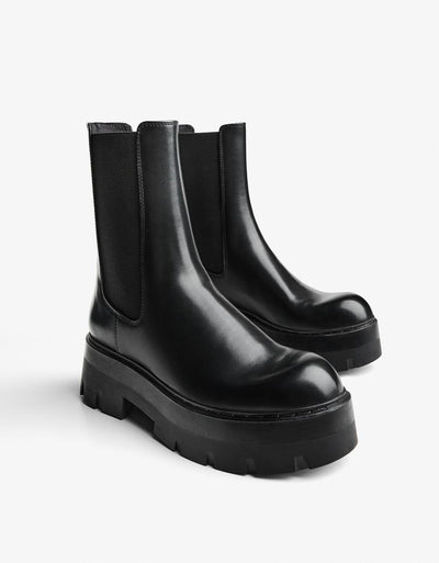 BOTTINES DÉTAIL ÉLASTIQUE