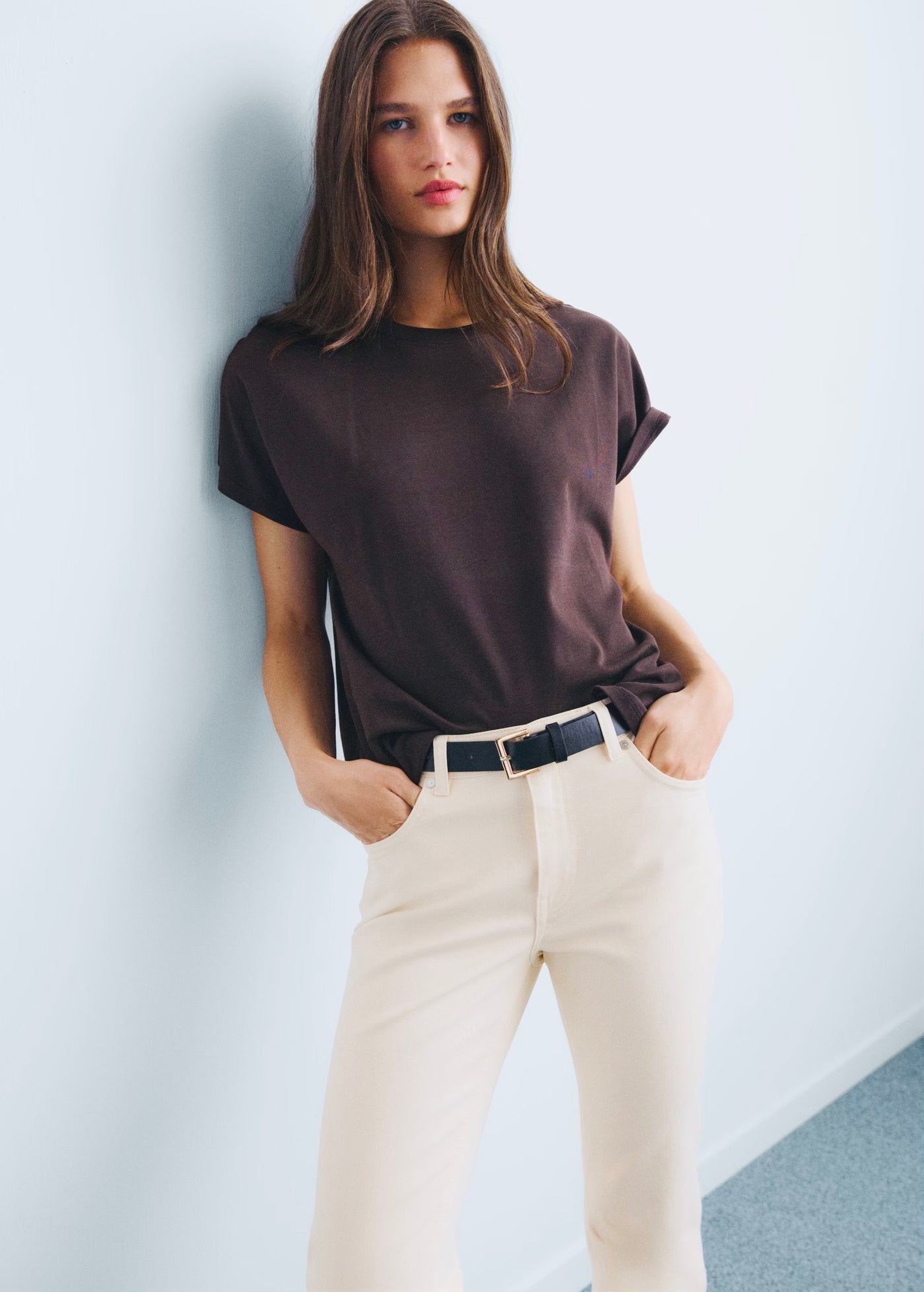 Jean Sienna Flare Crop