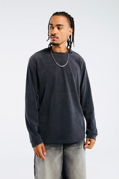 Chemise à Manches Longues avec Col Rond