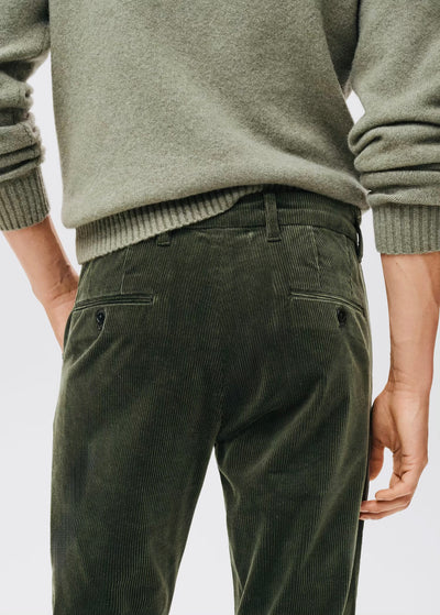 Pantalon Velours Côtelé Slim-Fit