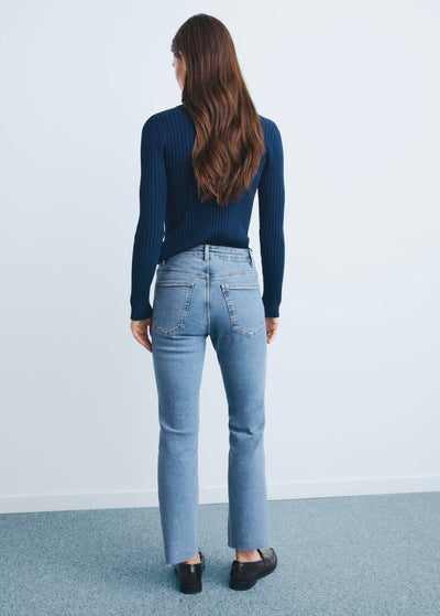 Jean Sienna Flare Crop
