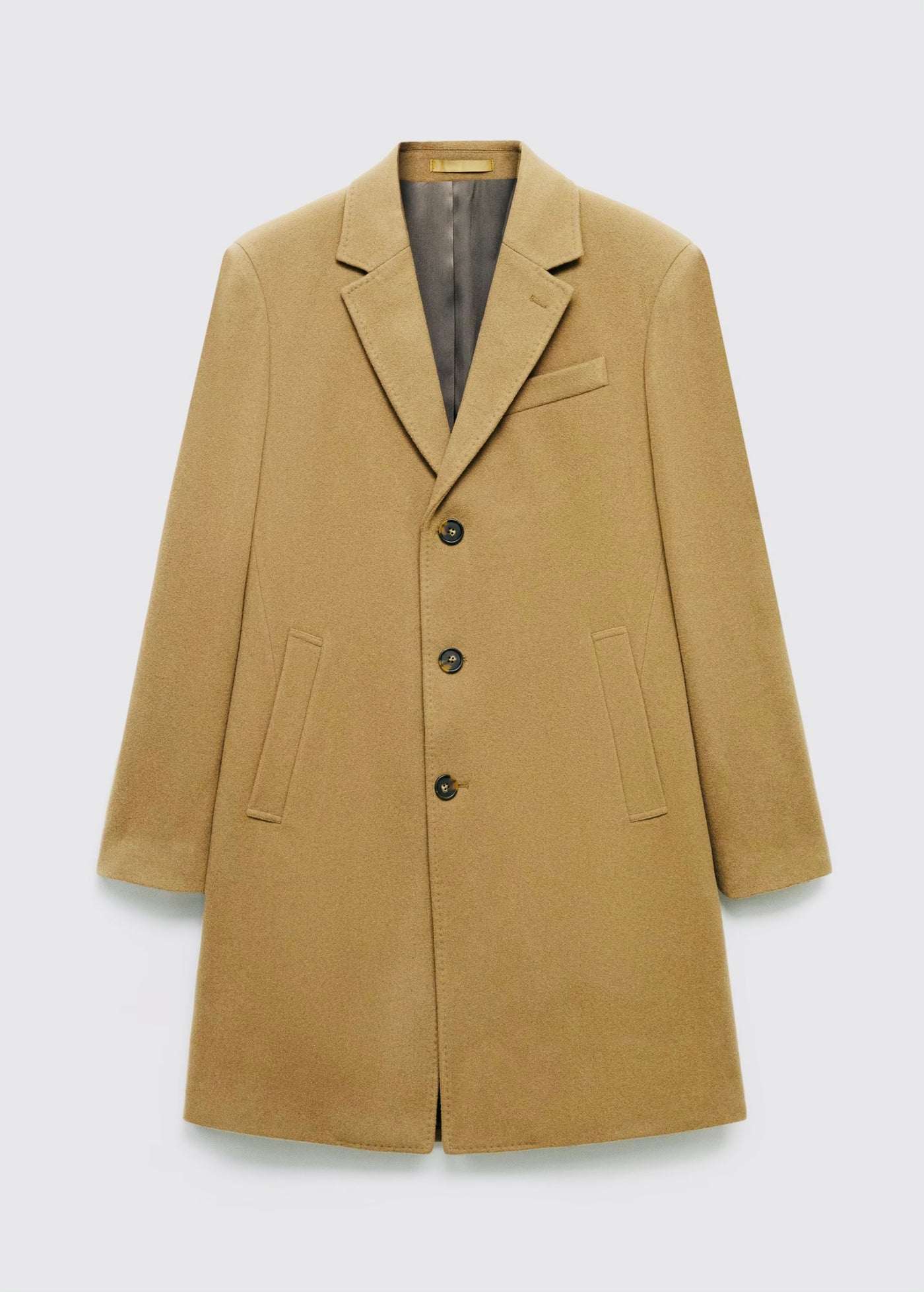 Manteau long en laine