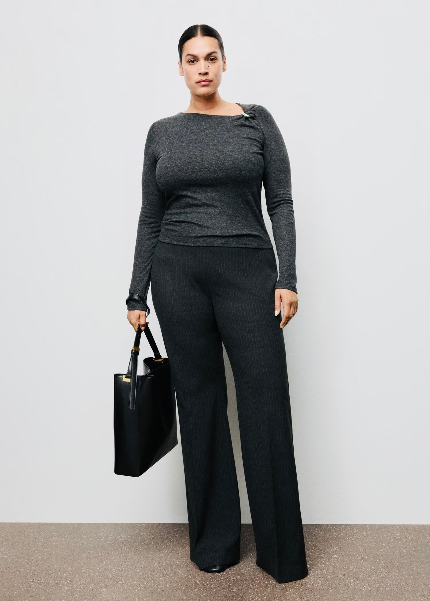 T-shirt à Détail Métallique