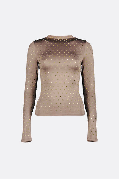 Haut à manches longues avec clous