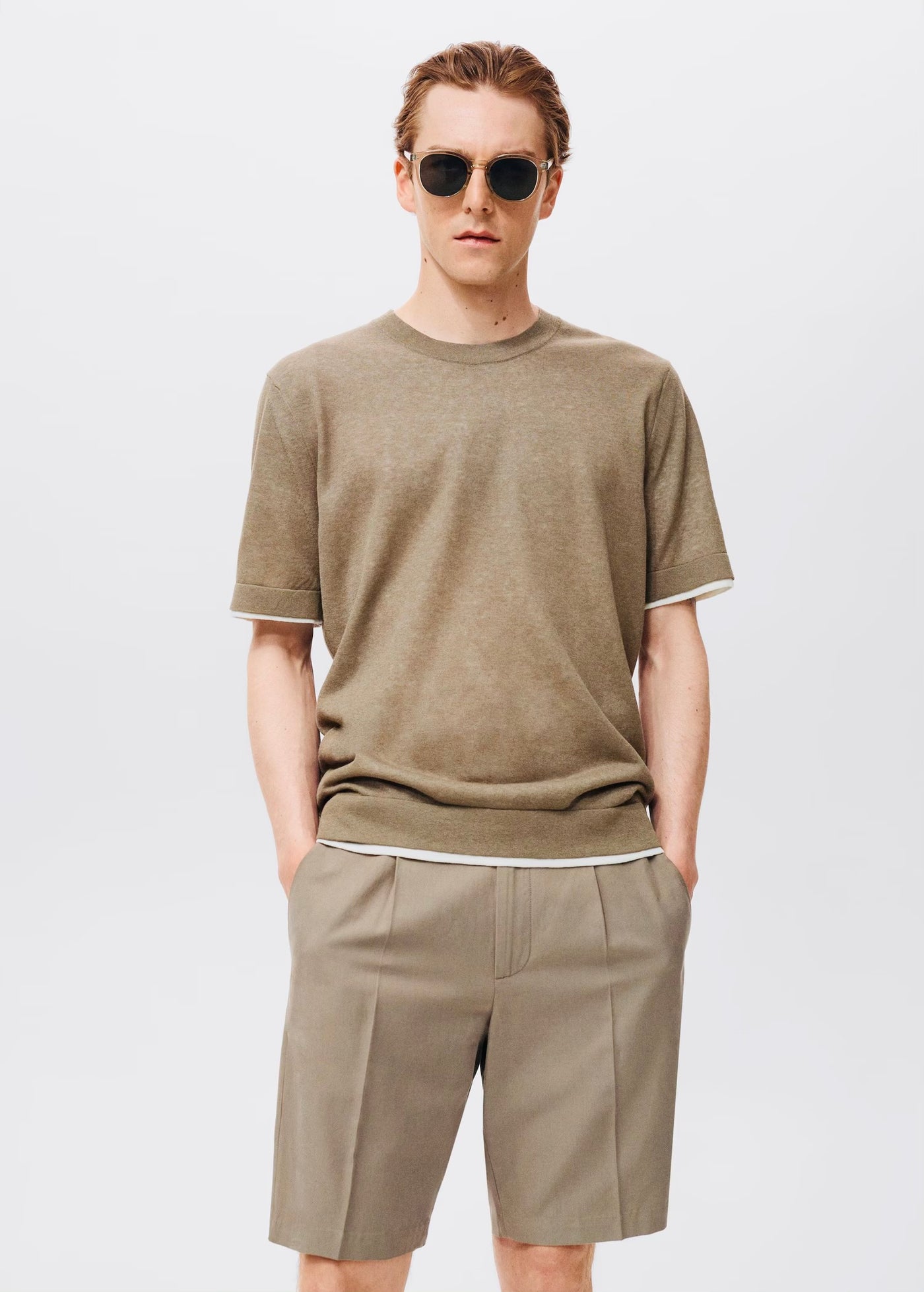 T-Shirt Combiné Coton