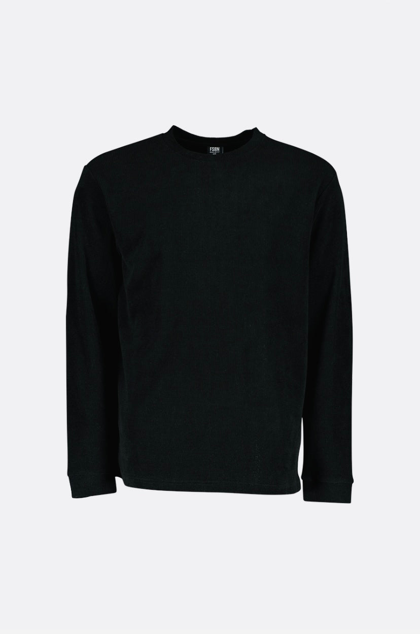 Chemise à Manches Longues avec Col Rond