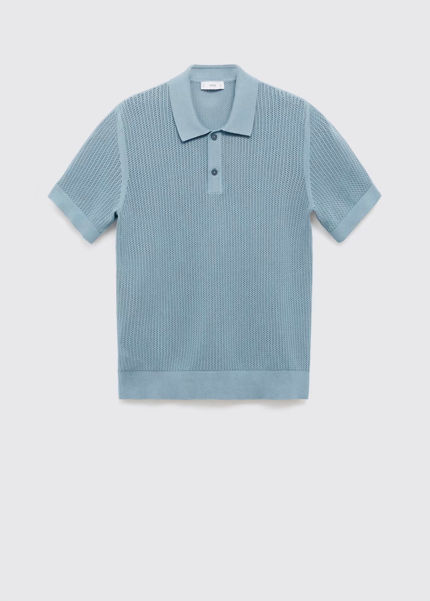 Polo Maille Ajourée Coton