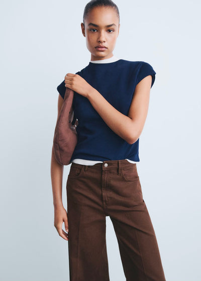 Jean Large Taille Haute