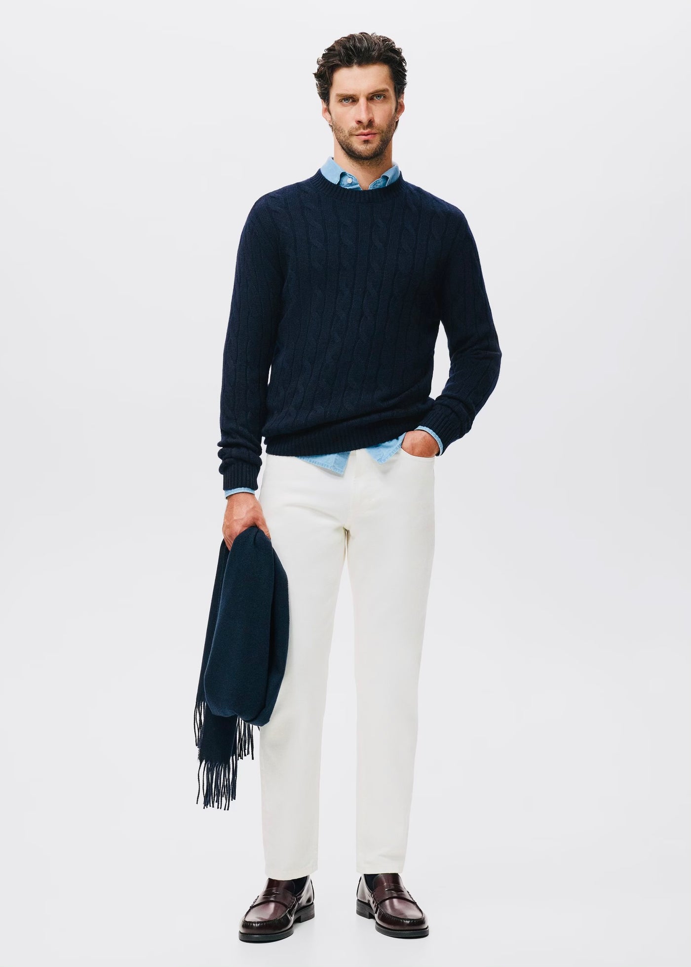 Pull 100% coton tressé Collection Casper Ruud x