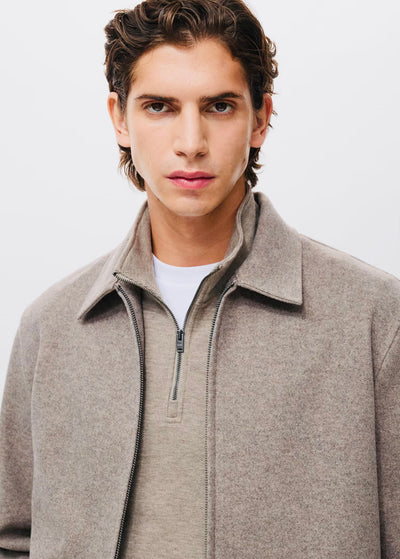 Veste en tissu à poches à rabat