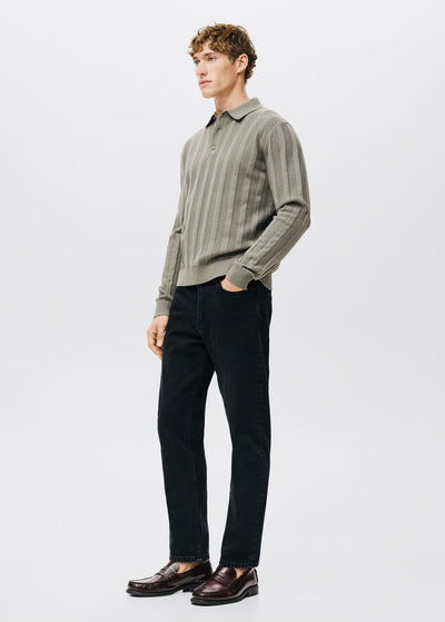 Jean Ben Cropped Tapered-Fit Mango