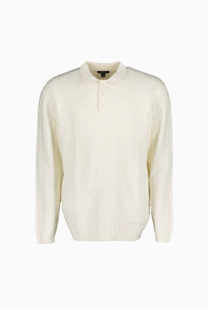 Pull avec Patte de Boutonnage