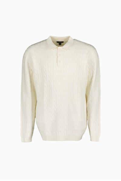 Pull avec Patte de Boutonnage