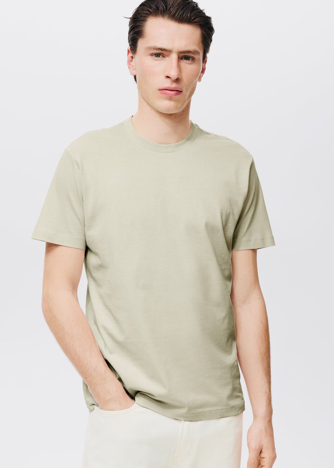 T-Shirt Slim-Fit 100% Coton