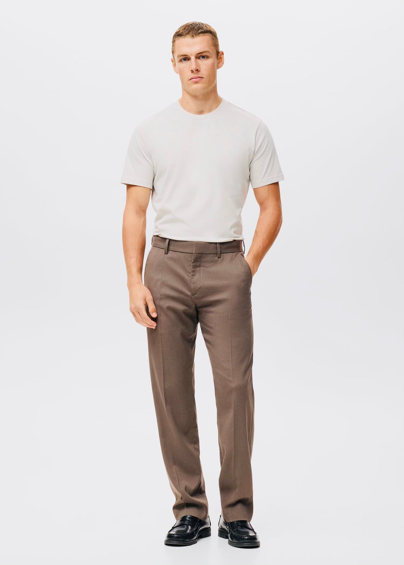 T-Shirt Slim-Fit 100% Coton