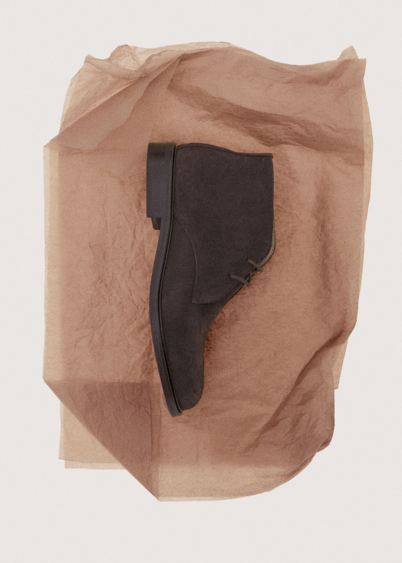 BOTTINES CUIR ET CROÛTE DE CUIR