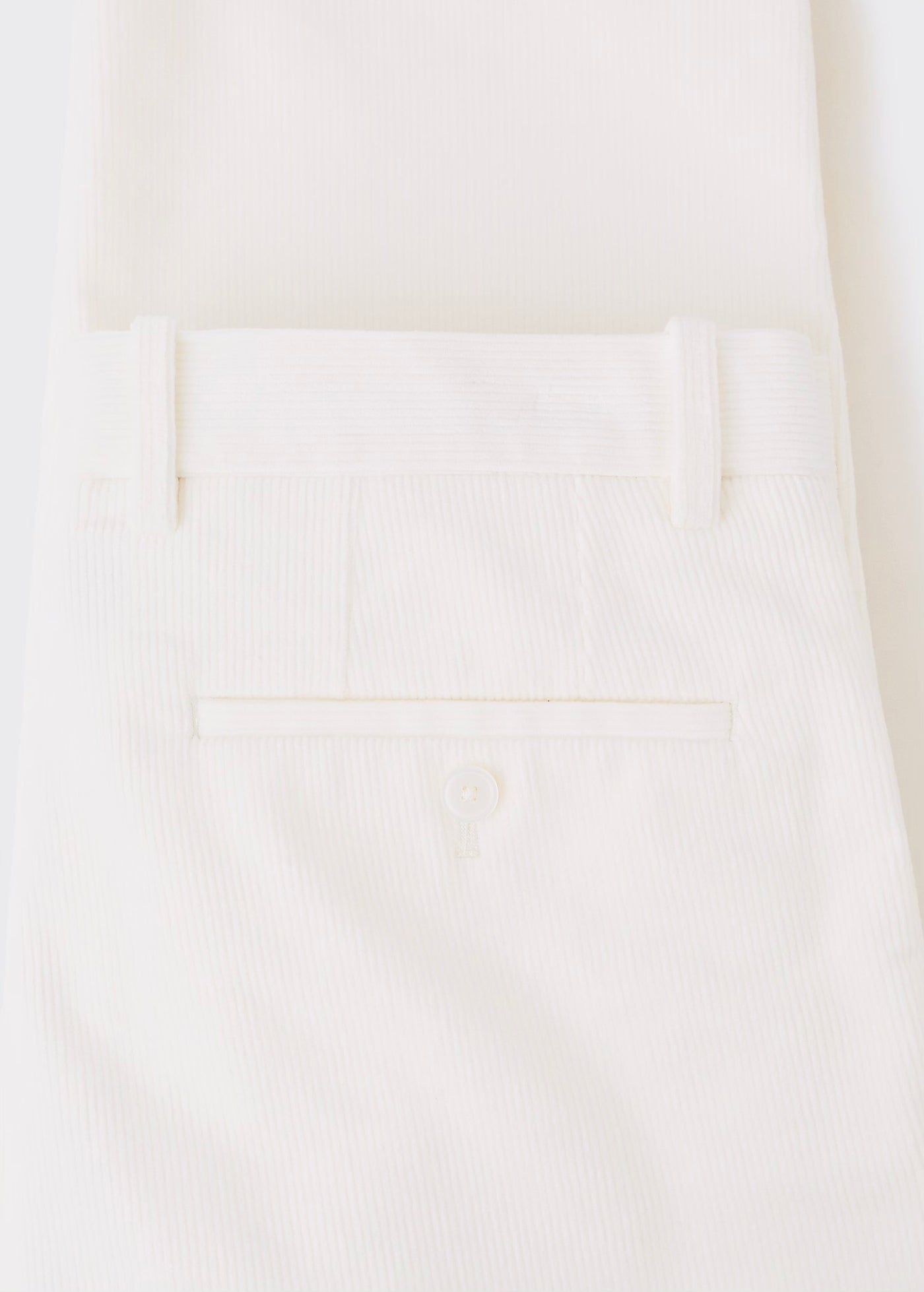 Pantalon Regular Fit Coton Velours Côtelé