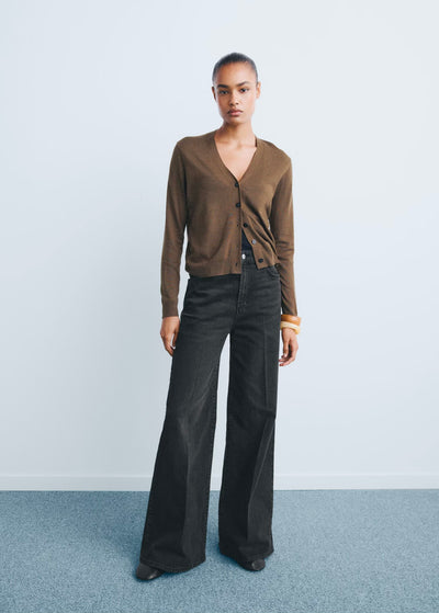 Jean Large Taille Haute