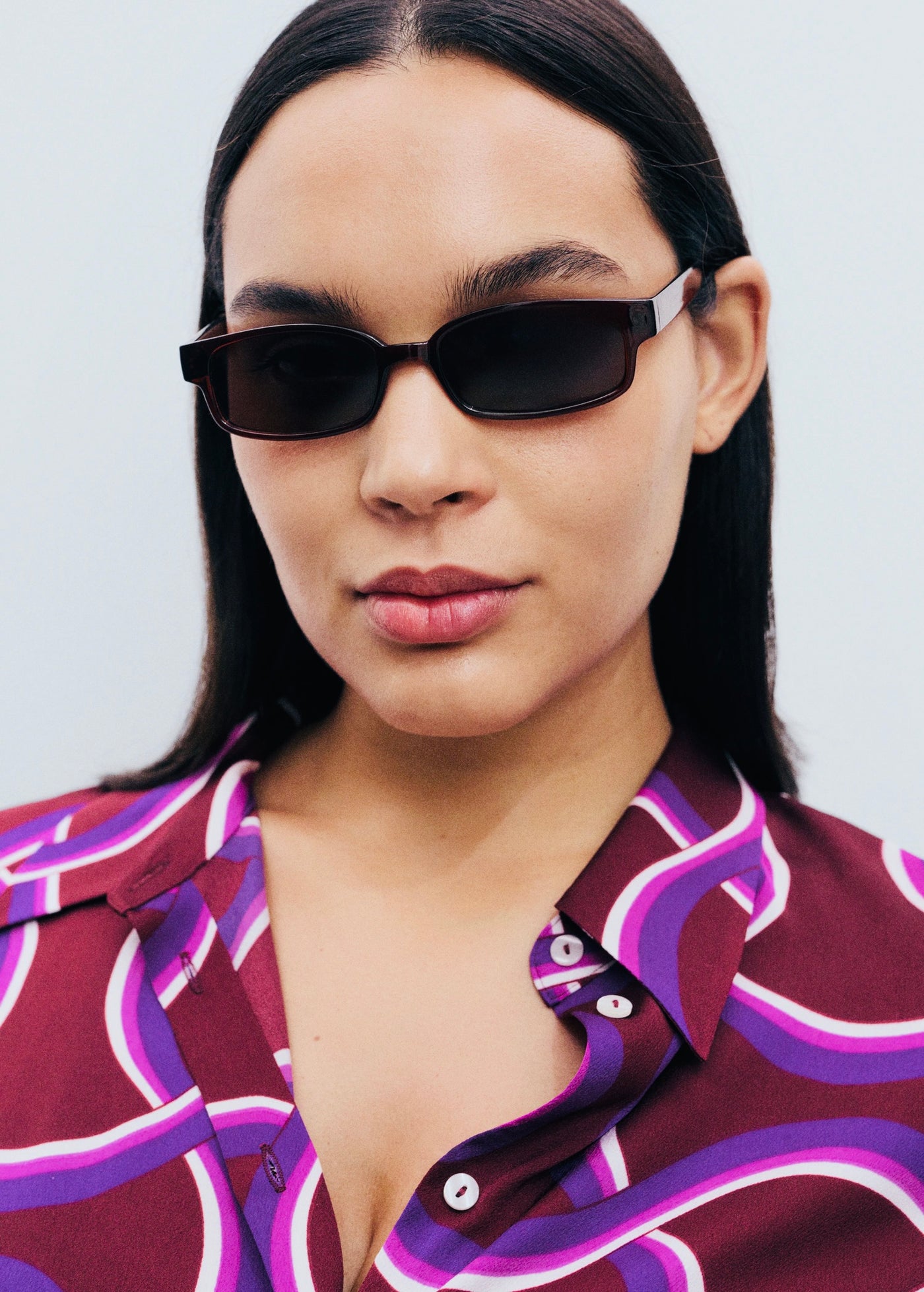 Chemise à Imprimé Abstrait