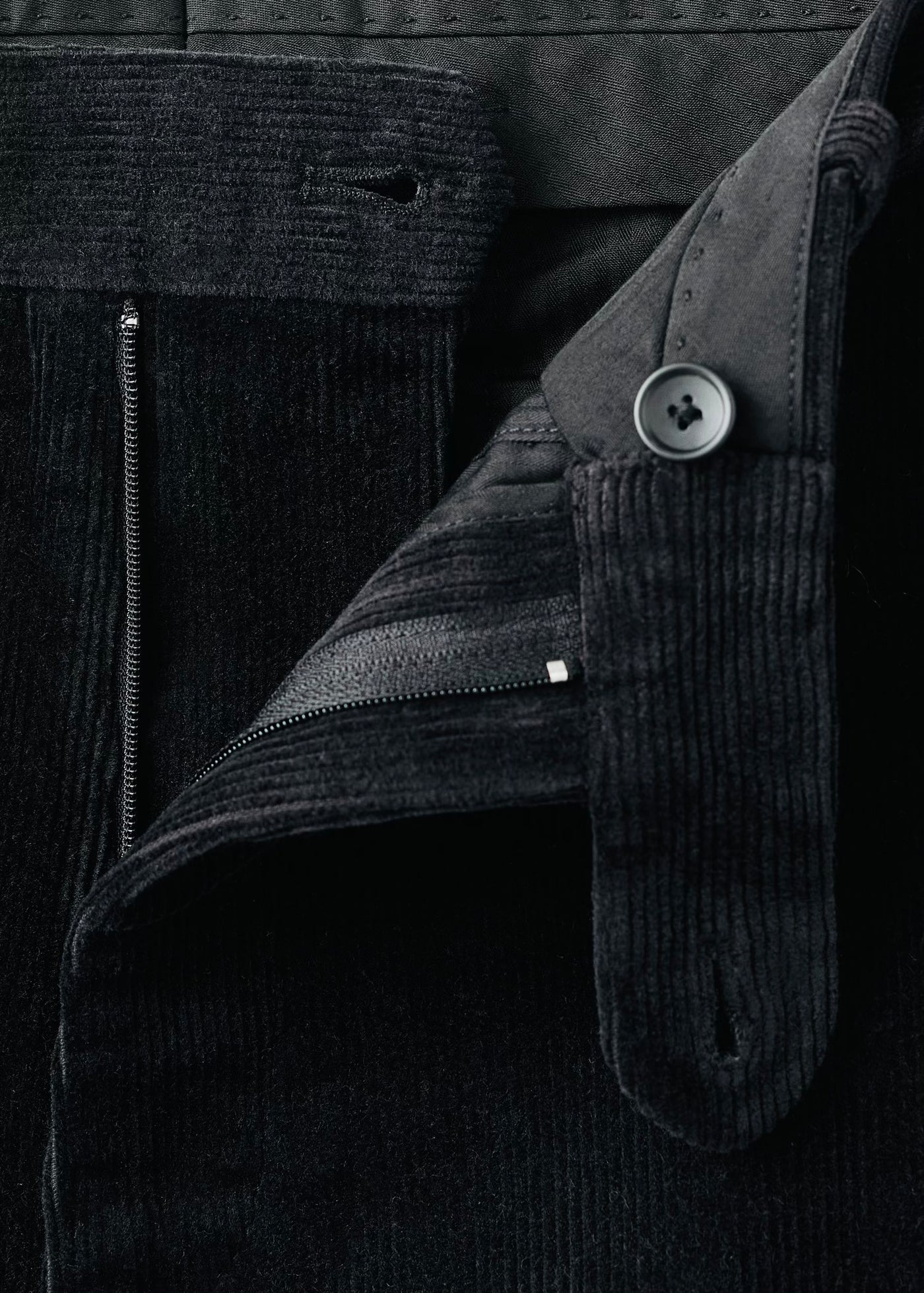 Pantalon Regular Fit Coton Velours Côtelé