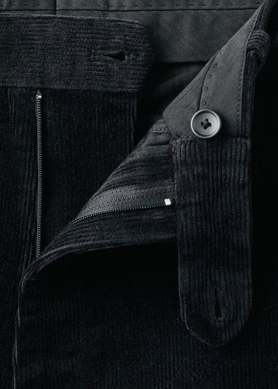 Pantalon Regular Fit Coton Velours Côtelé