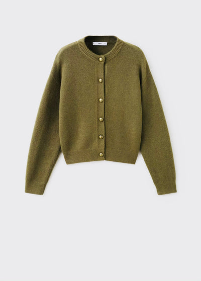 Cardigan en maille épaisse à boutons