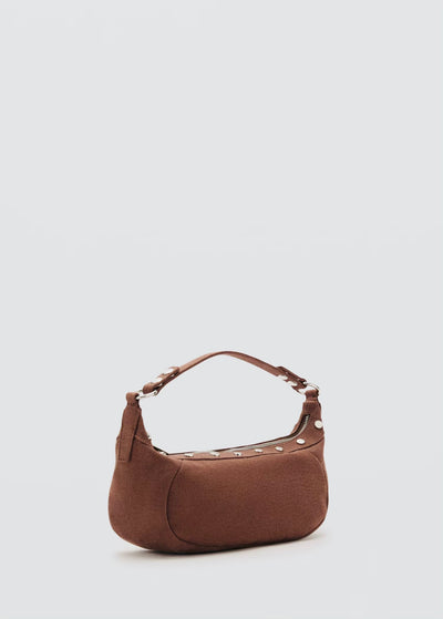 Sac porté épaule clouté Mango