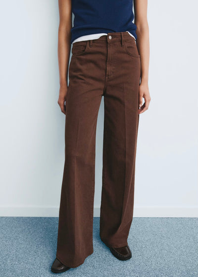 Jean Large Taille Haute