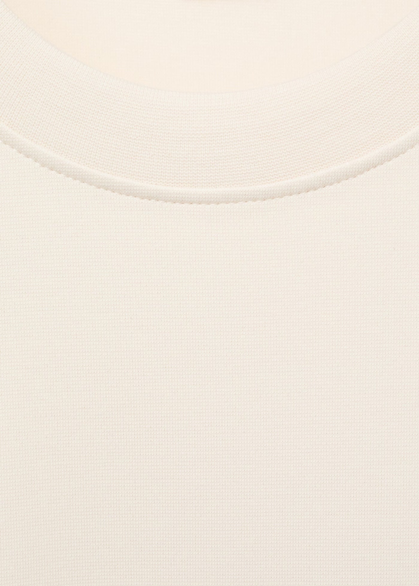 T-Shirt Tissu Sweat Coupe Décontractée