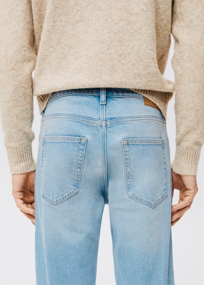 Jean Ben Cropped Tapered-Fit Mango