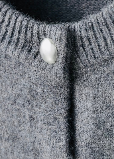 Cardigan en maille épaisse à boutons