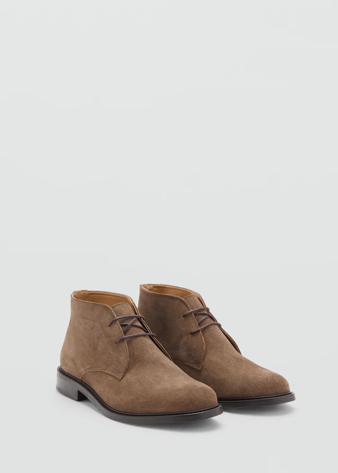 BOTTINES CUIR ET CROÛTE DE CUIR