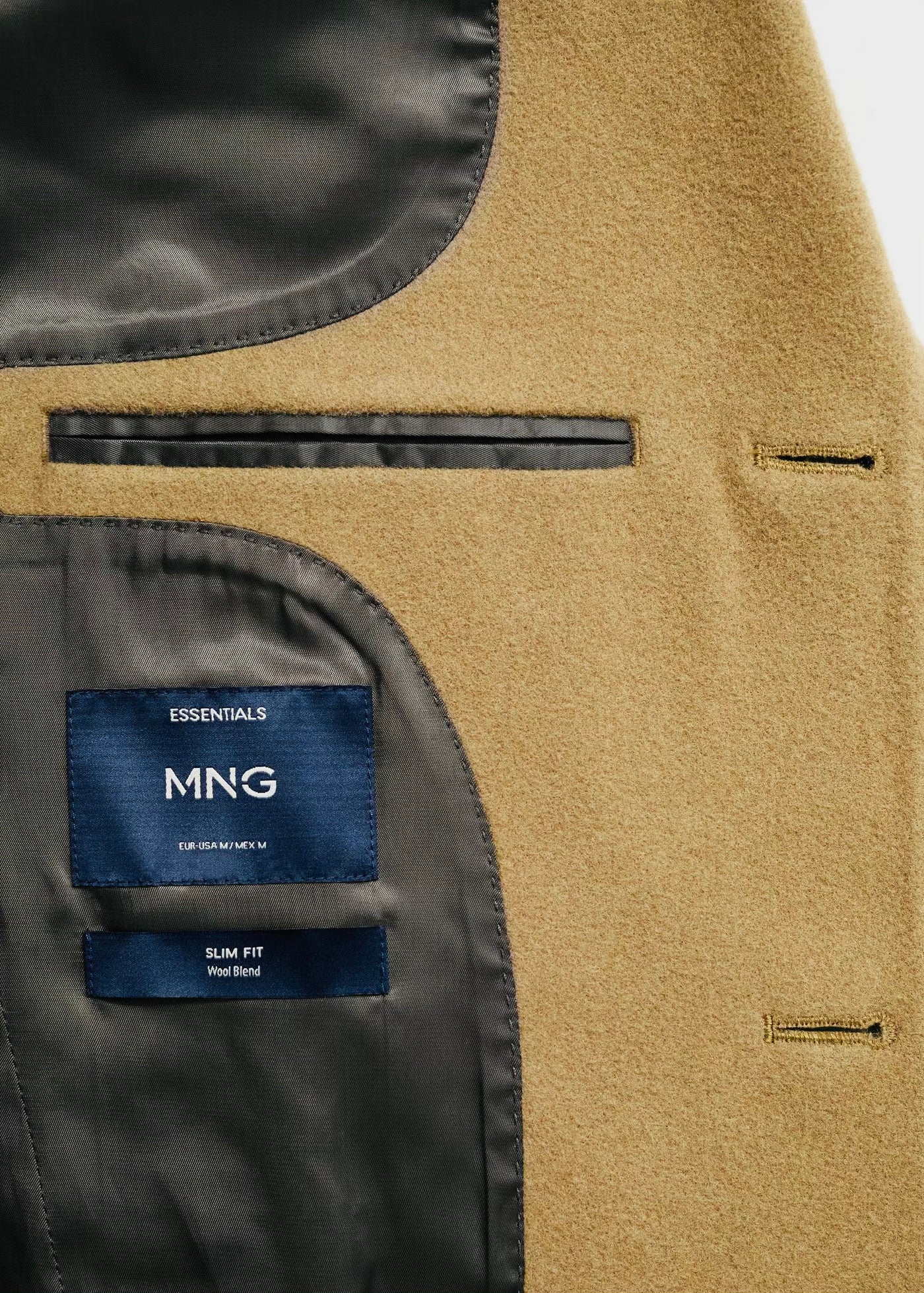 Manteau long en laine